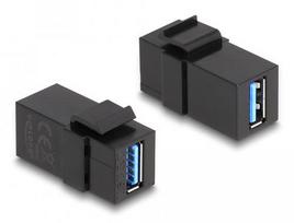 Delock Keystone USB 3.0 A connector to USB 3.0 A connector