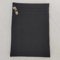 Sew-in Side Hidden Pocket with Zipper Inside Security Pocket for Clothing Coat Inside Pockets for Jackets Coats Sweatshirts juoda