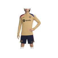 Nike FC Dri-FIT Futbolo marškinėliai Barcelona Strike ilgomis rankovėmis Vyriški viršutiniai drabužiai Auksiniai FN9834-717 S