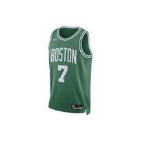 Nike NBA Komandos Logotipo Spaudinio Marškinėliai Be Rankovių SW Gerbėjų Leidimas 22-23 Sezonas Unisex Viršutiniai Drabužiai Žalias DN1997-313 M gray