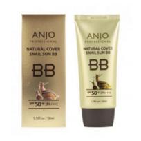 ANJO Natūralus maskuojantis sraigių BB kremas nuo saulės SPF50+ PA+++ 50g – Didelio maskavimo, toną koreguojantis BB kremas su apsauga nuo UV spindulių