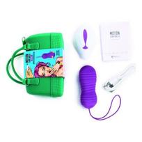 Meilės kamuoliukai FeelzToys Foxy, nuotoliniu būdu valdomi, judantys, silikoniniai, atsparūs vandeniui