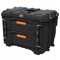 Įrankių dėžė su 2 stalčiais ROC Pro Gear 2 stalčių blokas XL 56,5x37,5x41,3 cm