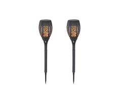 Globo 33535-2 - KOMPLEKTAS 2x LED šviestuvas, įkraunamas saulės energija LED/0,1W/3V IP44
