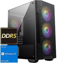 TopPC MSI Gaming AMD Lite, 650W, B850, Ryzen 5 9600X, 16GB (2x8) DDR5, 480GB NVMe, Windows 11 Home DATK372-1387745