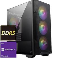 TopPC MSI Gaming AMD Lite, 650W, B850, Ryzen 5 9600X, 32GB (2x16) DDR5, 480GB NVMe, Windows 11 Pro DATK372-1387758