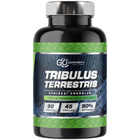 Gulščioji ragužė GO POWDERS TRIBULUS TERRESTIS 500 mg. 90 tabl.