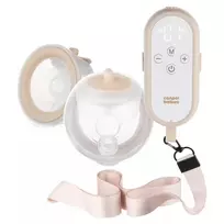 CANPOL BABIES dvigubi nešiojami pientraukiai dėvimi liemenėlėje MilkShell, 20/106