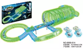 Glow in the Dark Race Track 85pcs.