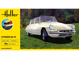 Heller - Citroen DS 19 Dovanų komplektas, 1/43, 56162