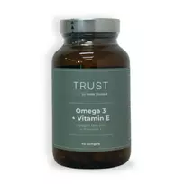 Žalias Žingsnis TRUST Omega-3 + vitaminas E, 60 kapsulių