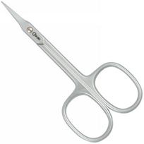 Žirklutės nagų odelėms Credo Cuticle Scissors CRE10618, lenktos, satininis paviršius, 9 cm