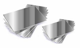 TICKIT plastikiniai veidrodžiai A6, 150x100 mm,10 vnt.