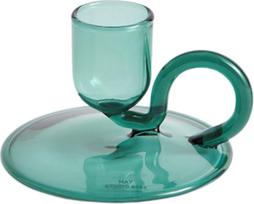 Hay Žvakidė klasikinei žvakei Tiny Curved, jūros spalvos
