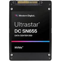 Western Digital Ultrastar DC SN655 30.7 TB U.3 PCI Express 4.0 NVMe TLC 3D NAND ISE (0TS2509) 0TS2509