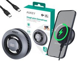 AUKEY LC-G10 aušinanti belaidė MagSafe Qi2 15W USB-C įkroviklio stotelė | LC-G10 | 689323788361