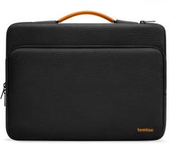 Krepšys Tomtoc tomtoc Defender-A14 Premium nešiojamojo kompiuterio portfelis 16 colių Black | A14F2D3 | 6971937061874