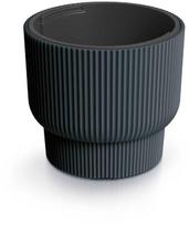 Vazonas su įdėklu 14/10 l D299xH270 mm antracitas MILLY Prosperplast