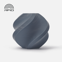 3D Plastikas – Filamentas PLA With spool/Su rite Basic mėlynai pilkos spalvos | 1.75 mm, 1kg | Bambu Lab