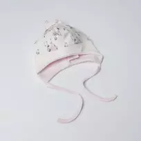 Vilaurita surišama kepurytė art.627, 40 cm. : Dydžiai - 40, Spalva - Rožinė