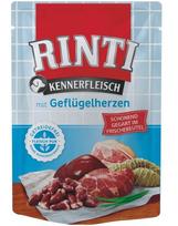 RINTI Kennerfleisch Naminių paukščių širdelės Naminių paukščių širdelių paketėlis 6x400 g