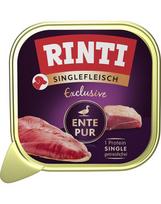 RINTI Singlefleisch Exclusive Duck Pure monoproteininė maistas su antis 150 g