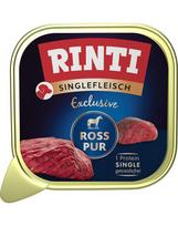 RINTI Singlefleisch Exclusive Horse Pure monoproteininė maisto produktas su arklių mėsa 150 g