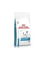 ROYAL CANIN Veterinary Anallergenic Small Dog 4x1,5kg skirta mažų veislių šunims, turintiems alergiją