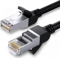 Ugreen UGREEN network cable with metal plugs, Ethernet RJ45, Cat.6, UTP, 10m (black)