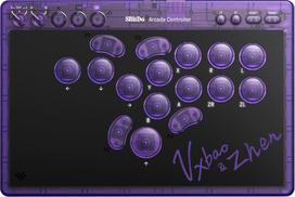 8Bitdo - Arcade Controller - Purple