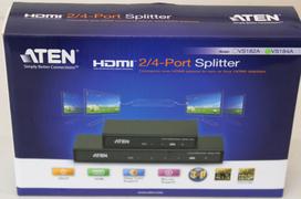 Aten VS184A 4-Port 4K HDMI  Splitter |  Aten 4-Port 4K HDMI Splitter | VS184A | Warranty 24 month(s) | UNPACKED, WITHOUT POWER WIRE