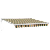 Pavėsinė Žalia ir geltona 350 x 250 x 165 cm