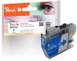 Peach Patrone Brother LC-421XL cyan compatible