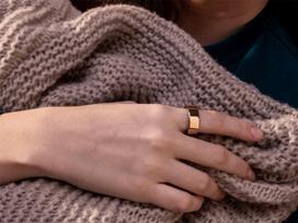 Ultrahuman | Ring Air | Bionic Gold | Size 8 | Smart Ring