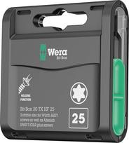 Wera Set of Bit-Box 20 TX HF, TX 20MM, 20 pieces WÜRTH, SPAX
