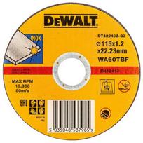 Pjovimo diskas, kampinis šlifuoklis DEWALT Abrasive cutting disc 115mm x 1.2mm