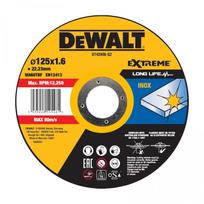 Pjovimo diskas, kampinis šlifuoklis DEWALT Inox Cutting Disc 125mm x 1.6mm