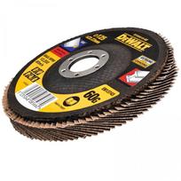 Kampinio šlifuoklio šlifavimo diskas DEWALT Zirconium Oxide Disc 60P 125mm