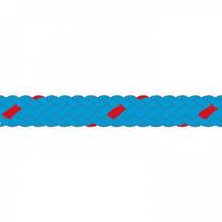 Virvė GLEISTEIN Caribic 4mmX100m Blue/Red