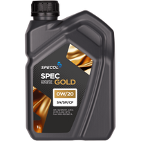 Variklio alyva SPECOL Spec Gold SN/SM/CF 0W20 1L