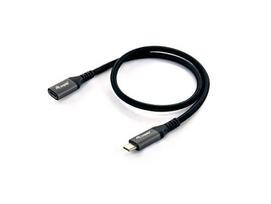 Equip USB-C 3.2 to C Gen2 Extension Cable, 0.50m, black