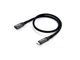 Equip USB-C 3.2 to C Gen2 Extension Cable, 1.00m, black