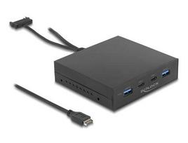 Delock 3.5 USB" 3.2 Gen 2 Front Panel 2 x USB-C + 2 x USB-A