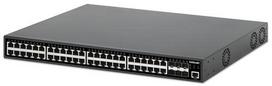 Intellinet 54-P PoE+ Managed Switch 6x10GbE 450W