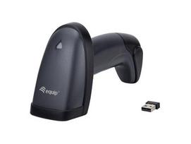 Equip 2D Barcode Hand Scanner Laser Wireless 1D/2D Black
