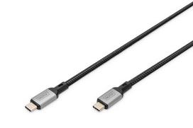 Digitus USB4.0/C to C cable, 20Gbit/s, 3m, black