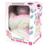 Jamara Mr. Babble Bear is pink