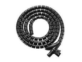 Equip Spiral Cable Sleeve +Under Desk Mount 1.30m black Polybag