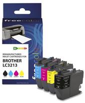 Freecolor Patrone Brother LC3213 Multipack BK/M/C/Y remanufactured