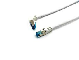 Equip Cat6A patch cable, S/FTP, 2xRJ45, 3.00m, white, LSZH, polyethylene bag